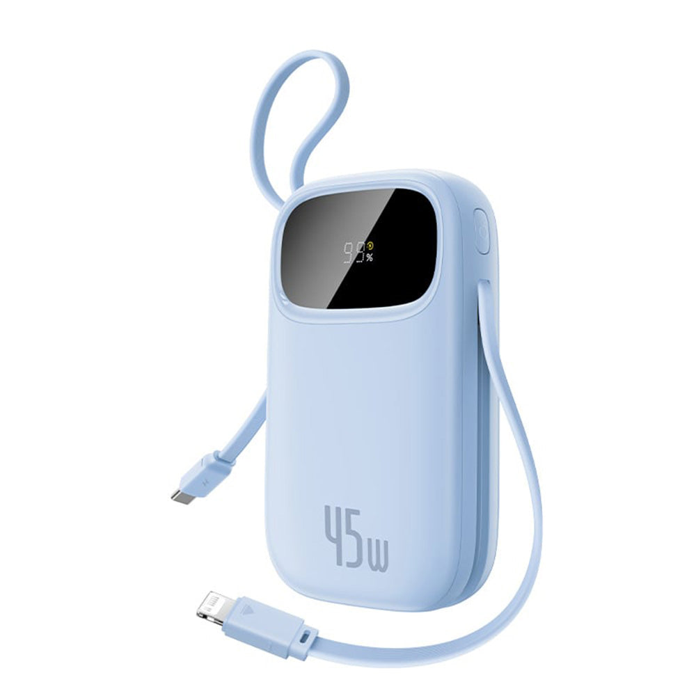Vanjska baterija Baseus EnerFill FC31 Qpow 3, 20000mAh, 45W, QC + PD, 1 x Lightning - 1 x USB-A - 2 x USB-C, Plava E0028D03