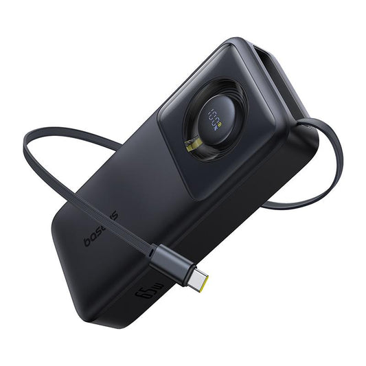 Vanjska baterija Baseus Free2Pull, 20000mAh, 65W, PD, 1 x USB-C, Crna P10073700123-00