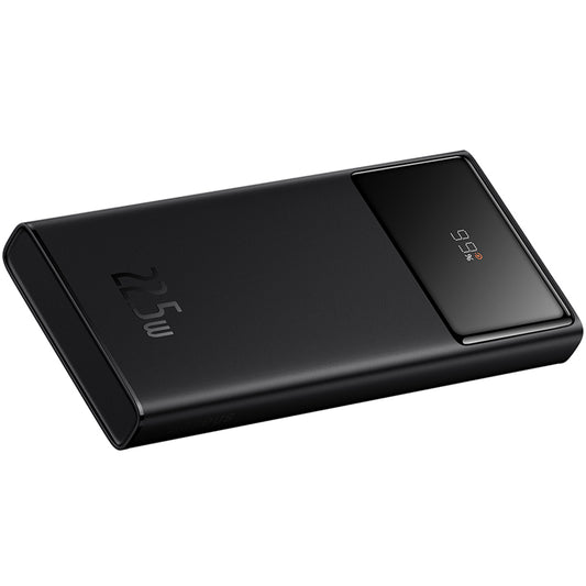 Vanjska baterija Baseus Star Lord, 10000mAh, 22.5W, QC + PD, 1 x USB-C - 2 x USB-A, Crna PPXJ100001