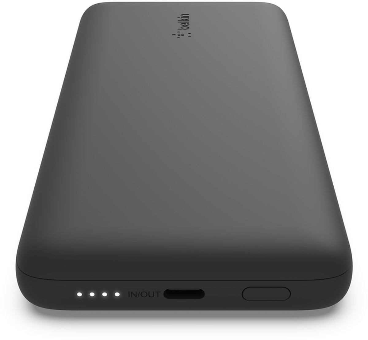 Vanjska baterija Belkin BoostCharge Plus, 10000mAh, 23W, QC + PD, 1 x Lightning - 2 x USB-C, Crna BPB006btBLK