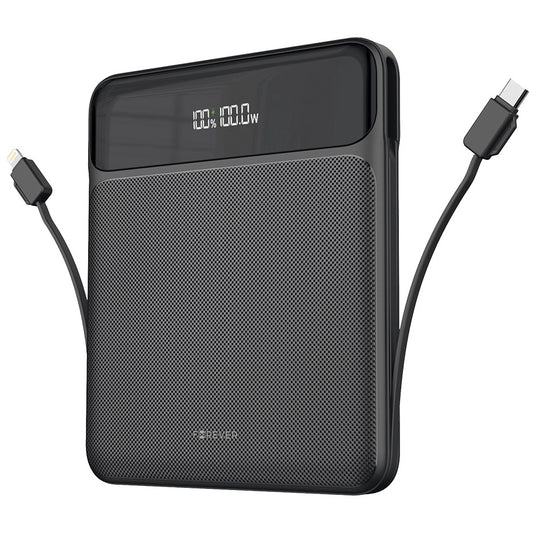 Vanjska baterija Forever TB-200, 20000mAh, 100W, QC + PD, 1 x Lightning - 2 x USB-C - 2 x USB-A, Crna