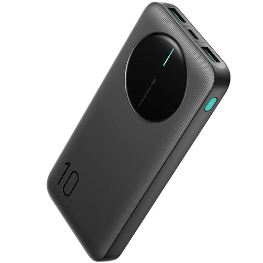 Vanjska baterija Joyroom JR-PBF12, 10000mAh, 12W, 1 x USB-C - 2 x USB-A, Crna