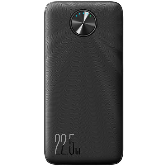 Vanjska baterija Joyroom JR-PBF15, 10000mAh, 22.5W, QC + PD, 1 x USB-C - 2 x USB-A, Crna