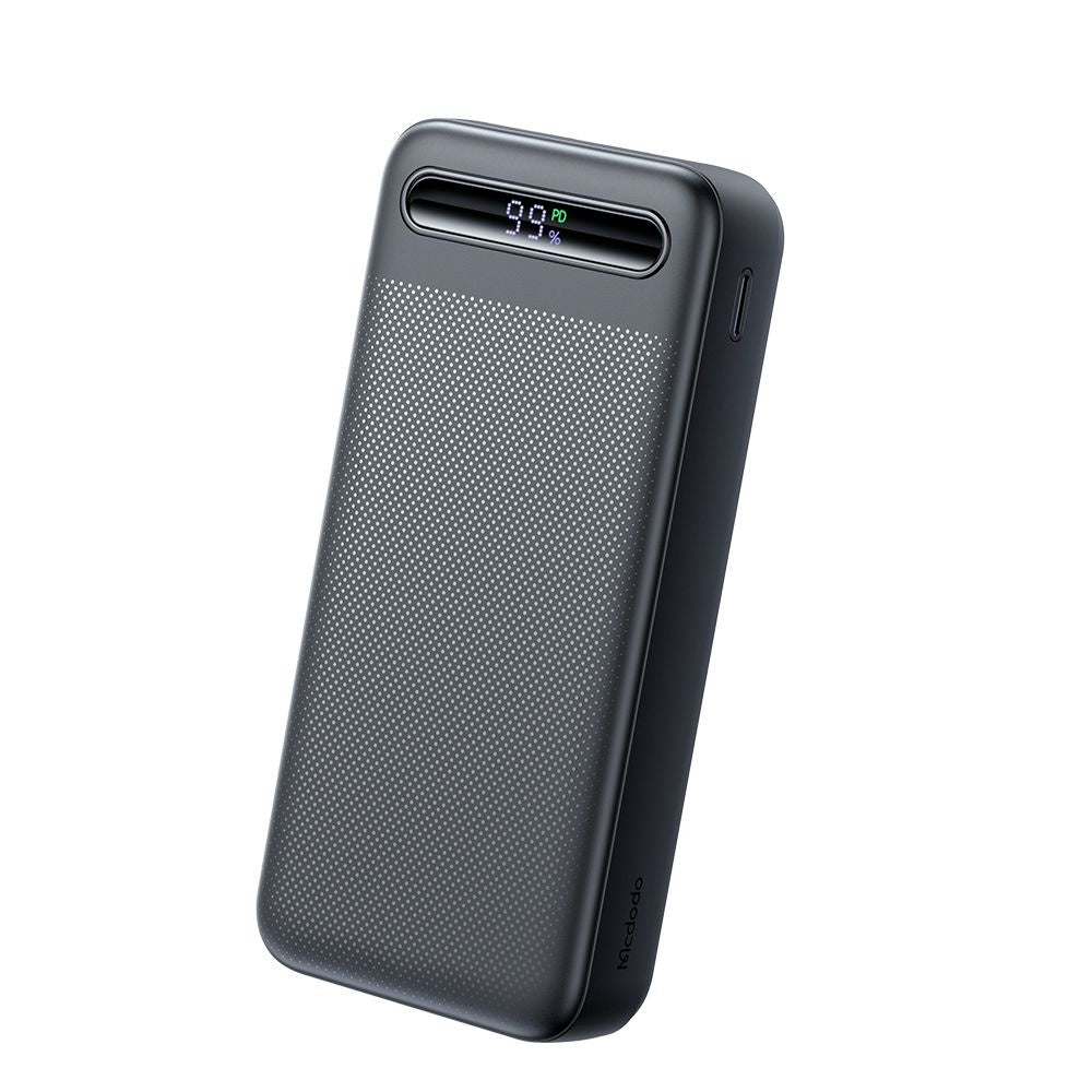 Vanjska baterija McDodo MC-3891 Star, 20000mAh, 22.5W, QC + PD, 2 x USB-A - 1 x USB-C, Crna