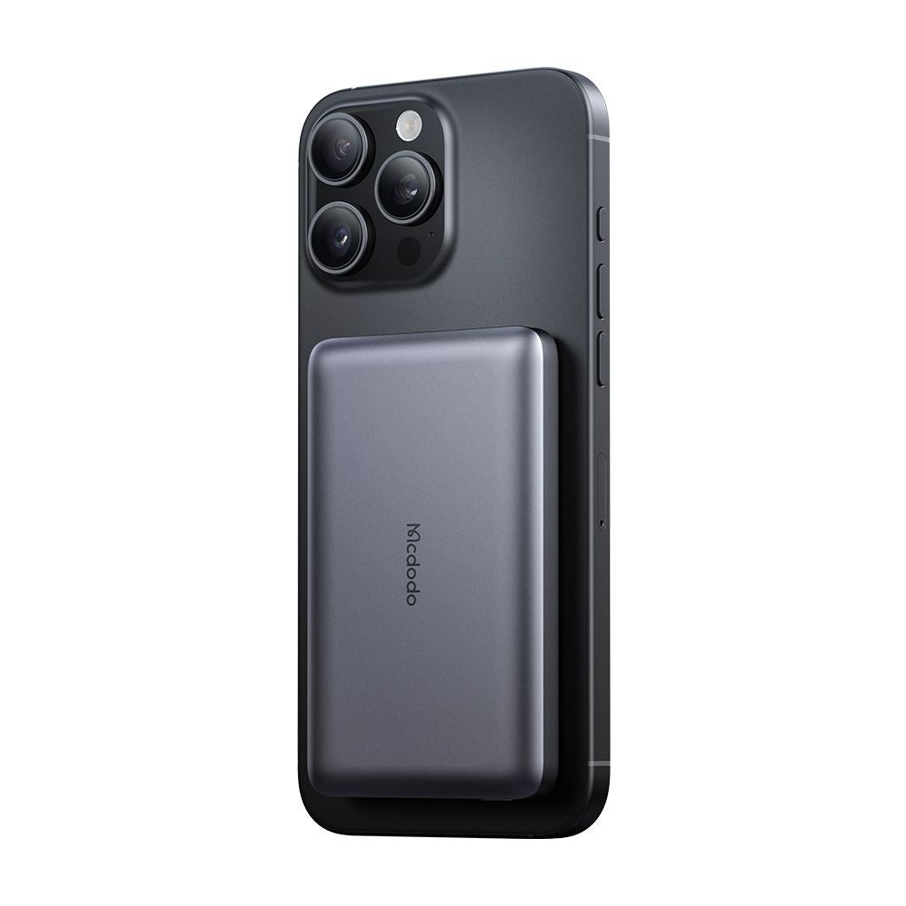 Vanjska baterija Wireless McDodo MC-4651 Meta, 10000mAh, 20W, PD + FQI, 1 x QI - 1 x USB-C, Crna