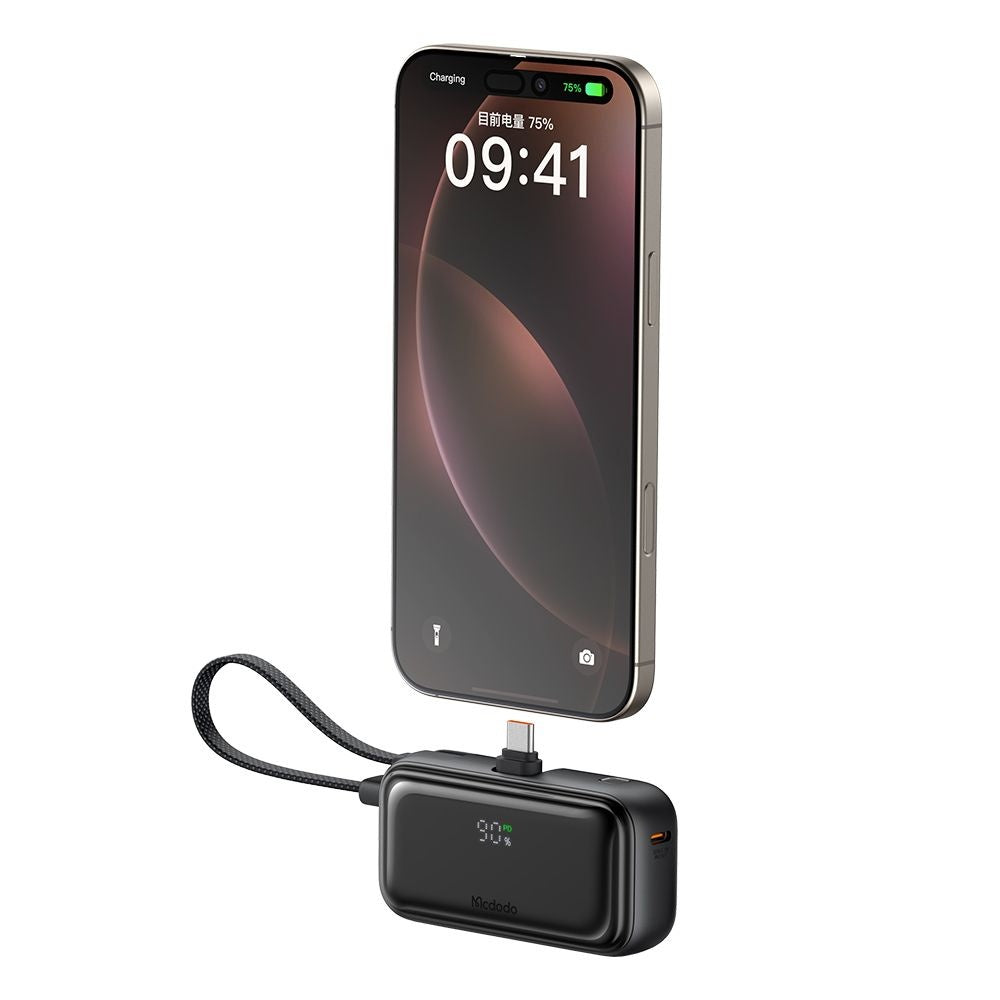 Vanjska baterija McDodo MC-7760 Freekit, 5000mAh, 22.5W, PD, 3 x USB-C, Crna