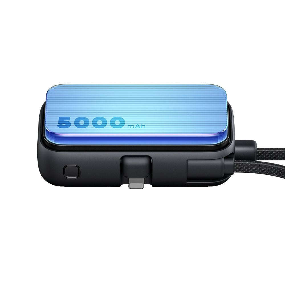 Vanjska baterija McDodo MC-7800 Freekit, 5000mAh, 22.5W, PD, 1 x Lightning - 2 x USB-C, Crna