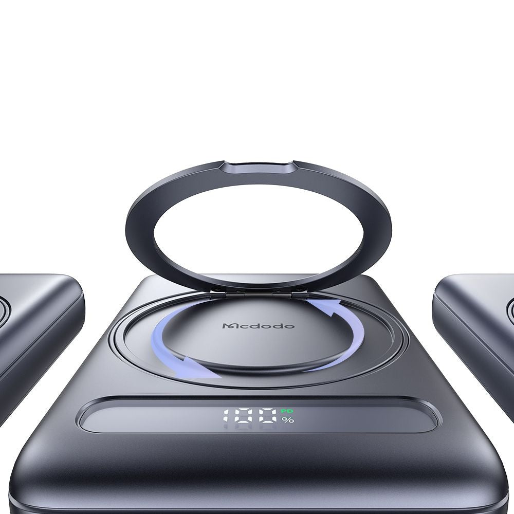Vanjska baterija Wireless McDodo MC-8371 Meta, 10000mAh, 20W, PD + FQI, 1 x QI - 1 x USB-C, Siva
