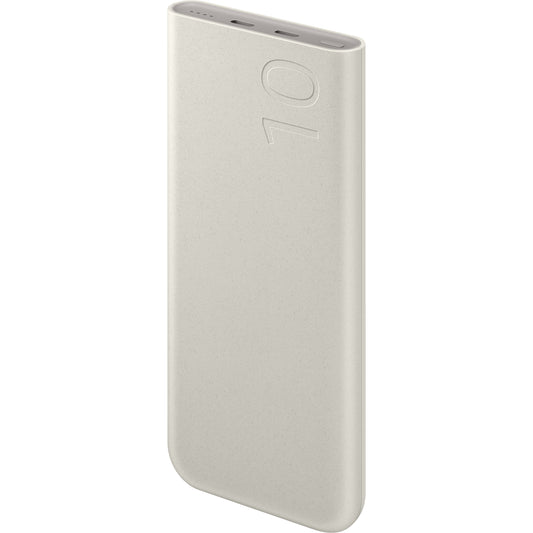 Vanjska baterija Samsung, 10000mAh, 25W, PD, 2 x USB-C, Bež EB-P3400XUEGEU