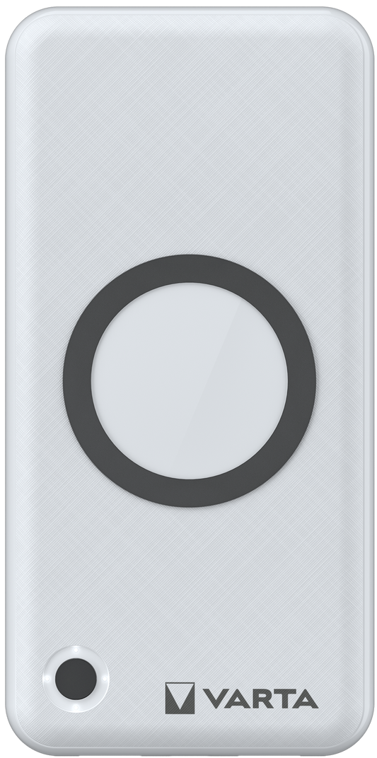 Vanjska bežična baterija Varta Energy, 20000mAh, 18W, QC + PD + FQI, 1 x QI - 1 x USB-C - 2 x USB-A, Bijela