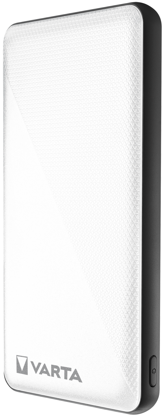 Vanjska baterija Varta Energy, 10000mAh, 15W, 1 x USB-C - 2 x USB-A, Bijela