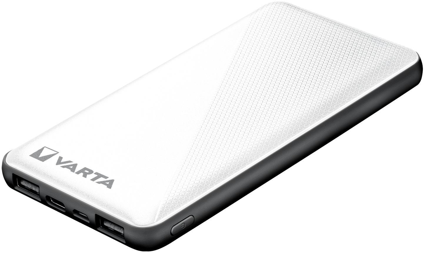 Vanjska baterija Varta Energy, 10000mAh, 15W, 1 x USB-C - 2 x USB-A, Bijela