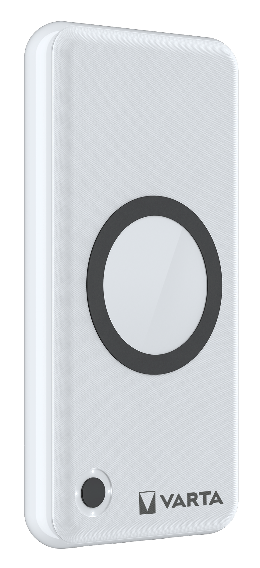 Vanjska bežična baterija Varta Energy, 15000mAh, 18W, QC + PD + FQI, 1 x QI - 1 x USB-C - 2 x USB-A, Bijela