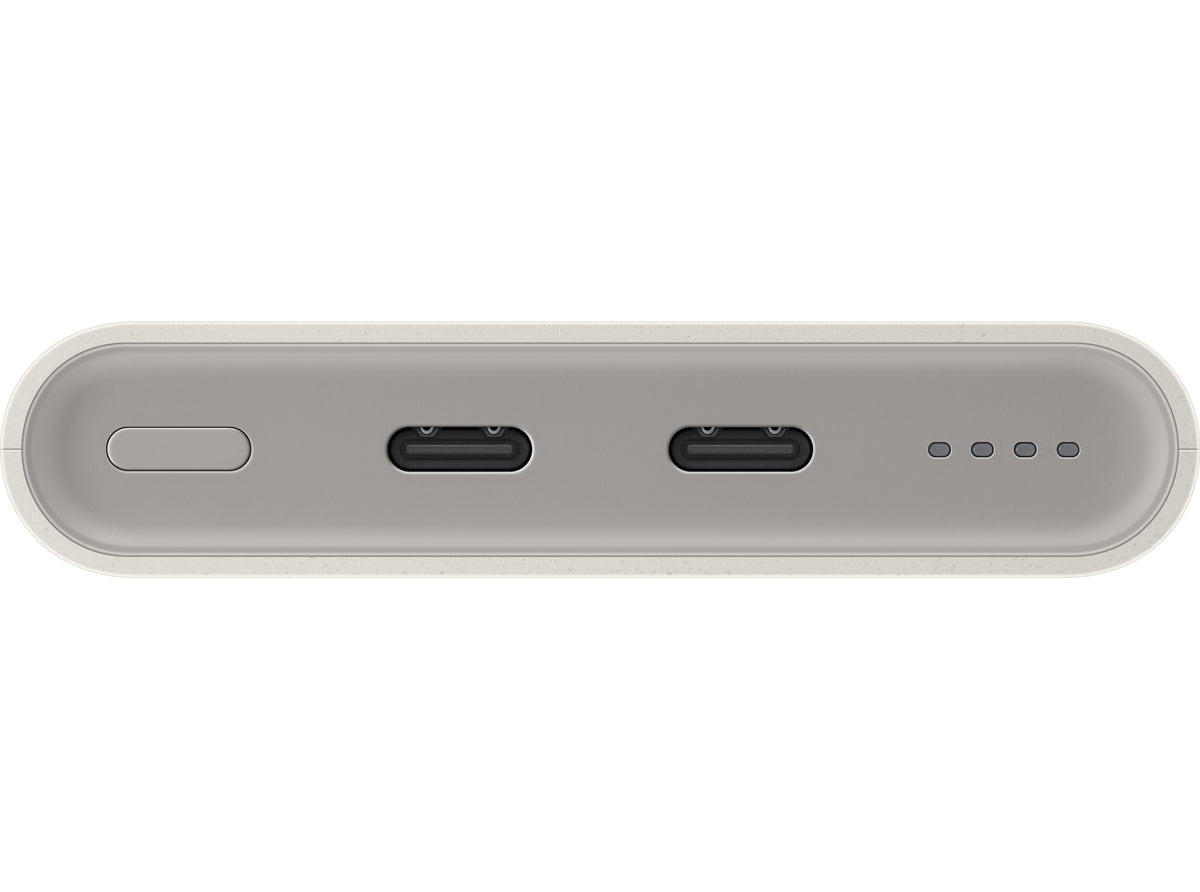 Samsung vanjska baterija, 10000mAh, 25W, PD, 2 x USB-C, Bež, Obnovljena EB-P3400XUEGEU