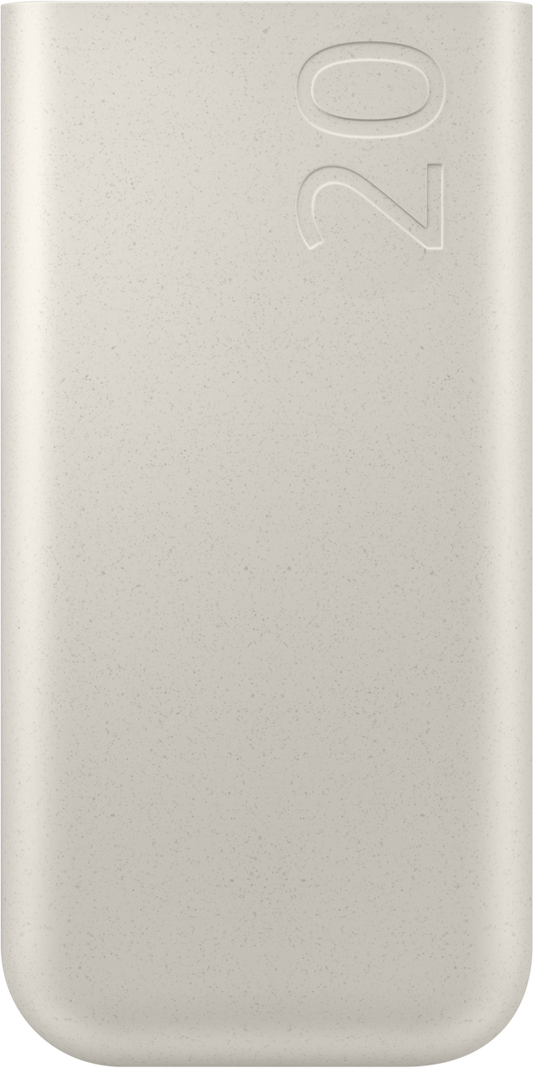 Vanjska baterija Samsung, 20000mAh, 45W, PD, 3 x USB-C, Bež EB-P4520XUEGEU