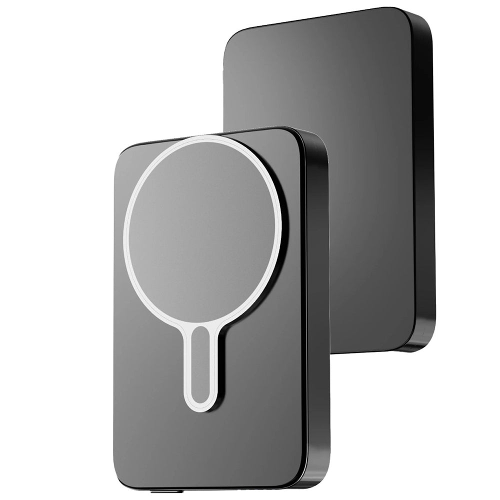 Vanjska baterija Wireless 3MK MagSnap Go, 10000mAh, 20W, PD + FQI, 1 x QI - 1 x USB-C, Siva