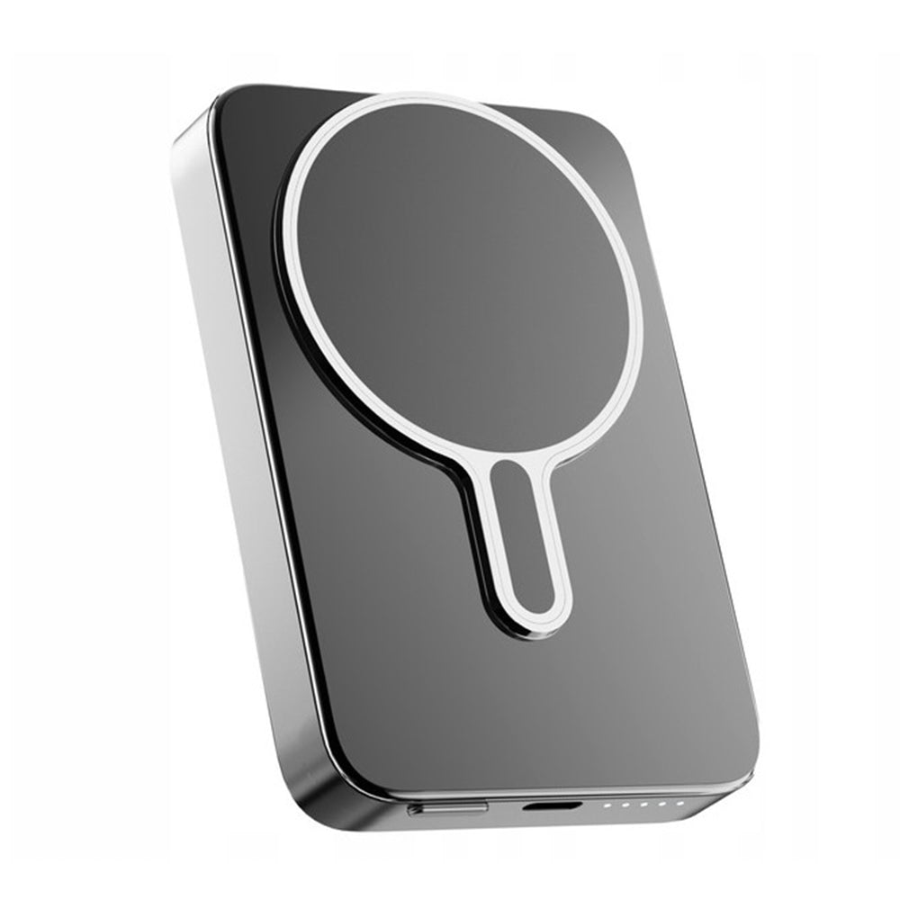 Vanjska baterija Wireless 3MK MagSnap Go, 10000mAh, 20W, PD + FQI, 1 x QI - 1 x USB-C, Siva