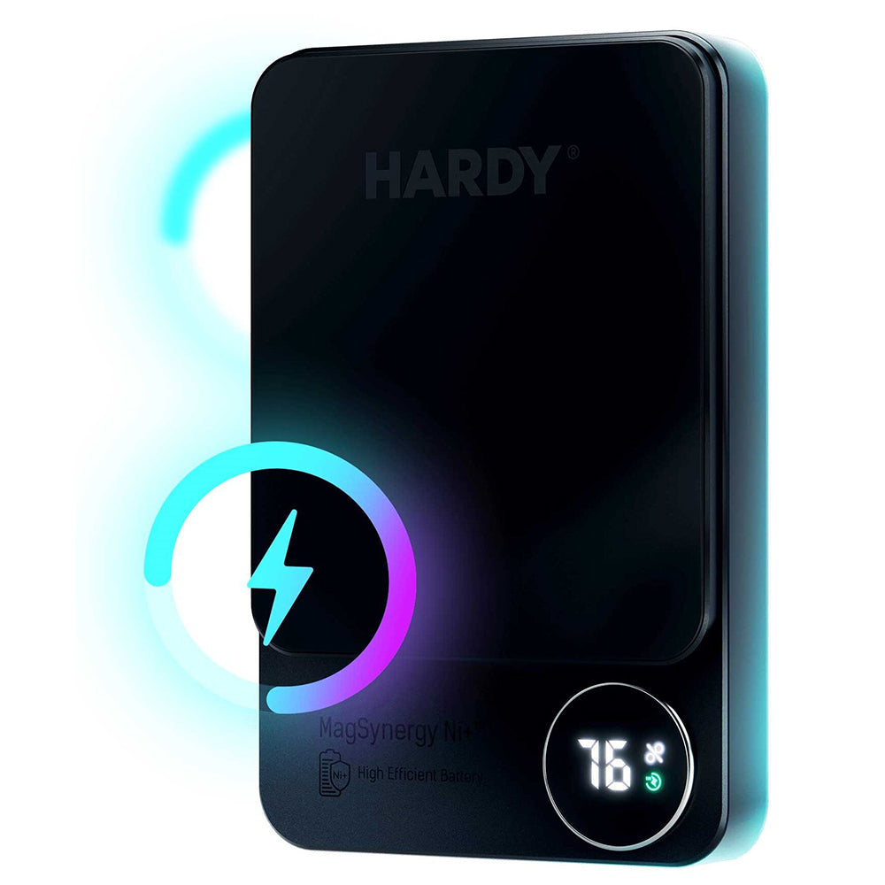 Vanjska baterija Wireless 3MK MagSynergy Ni+, 5000mAh, 22.5W, PD + FQI, 1 x QI - 1 x USB-C, Crna