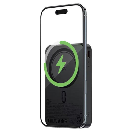 Vanjska baterija Wireless Acefast M31, 10000mAh, 22.5W, QC + PD + FQI, 1 x QI - 1 x USB-A - 2 x USB-C, Crna