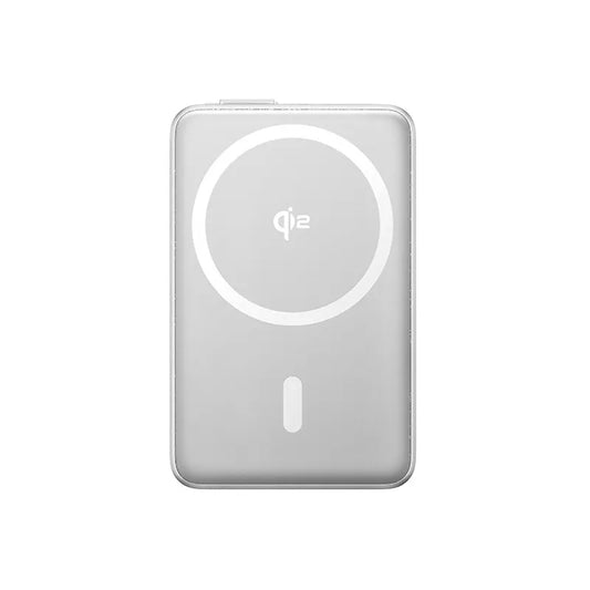 Vanjska bežična baterija Baseus Nomos Kickstand, 10000mAh, 45W, PD + QI, 1 x QI - 1 x USB-C, Crna P10078800843-00