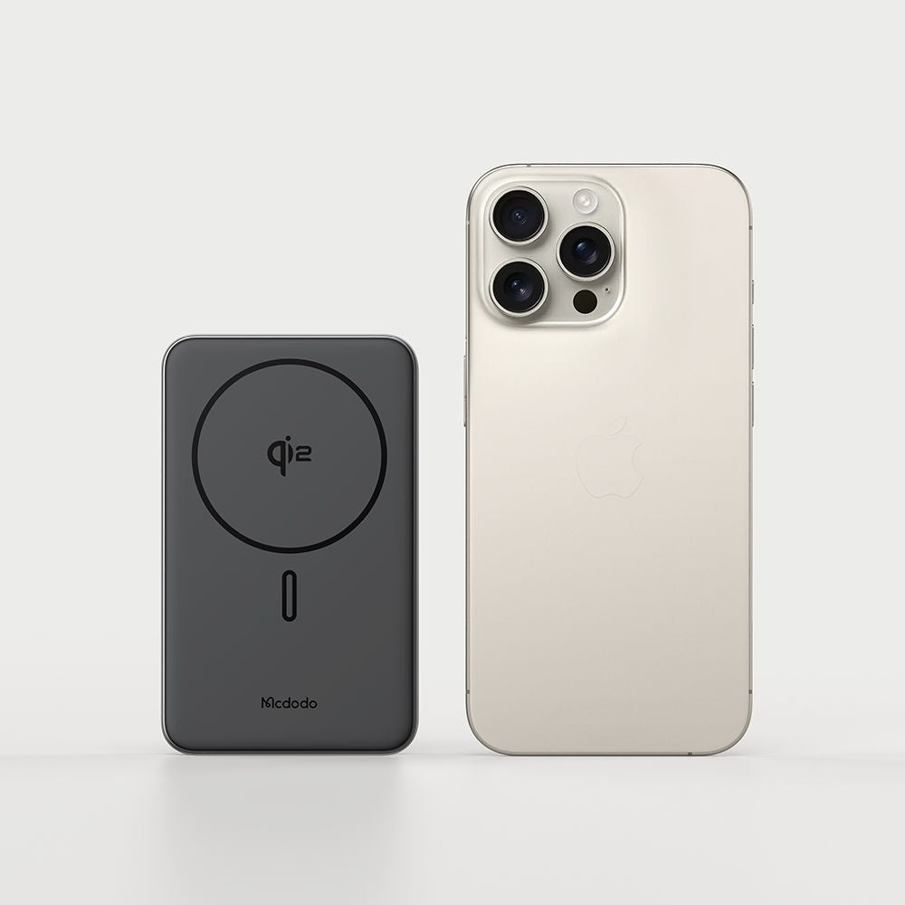Vanjska bežična baterija McDodo MC-6310 2u1, 10000mAh, 20W, PD + FQI, 1 x USB-C, Crna