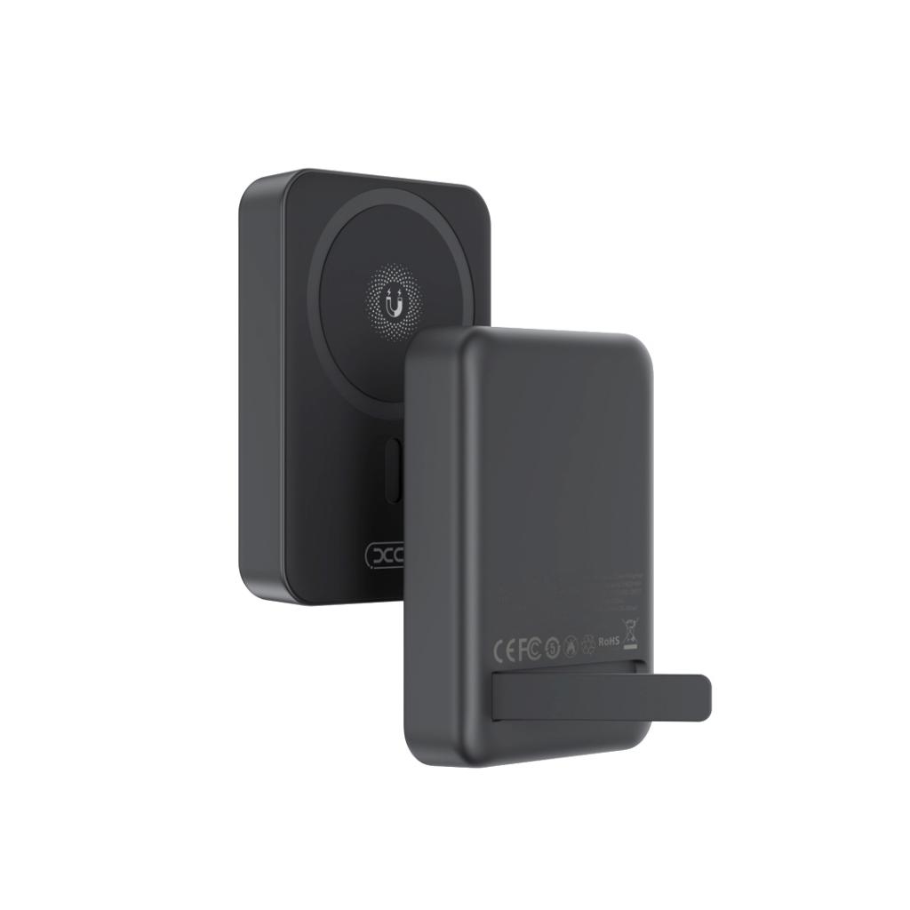 Vanjska baterija Wireless XO Design PR231, 10000mAh, 20W, PD + FQI, 1 x QI - 1 x USB-C, Crna