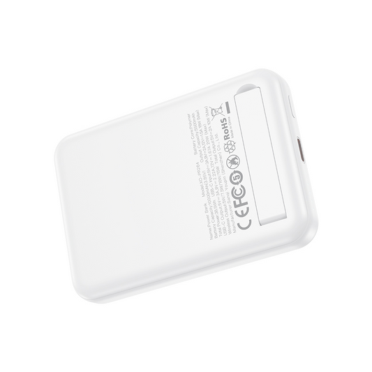Vanjska baterija Wireless XO Design PR264, 10000mAh, 20W, PD + FQI, 1 x USB-C, Bijela
