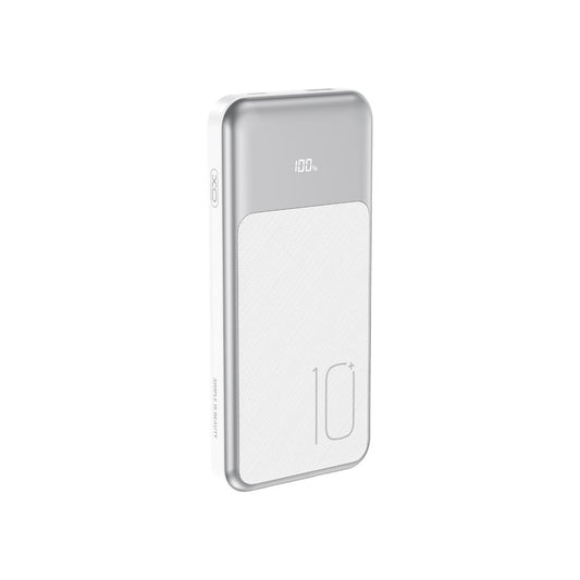 Vanjska baterija XO Design PR248, 10000mAh, 22.5W, QC + PD, 1 x Lightning - 1 x USB-A - 2 x USB-C, Bijela