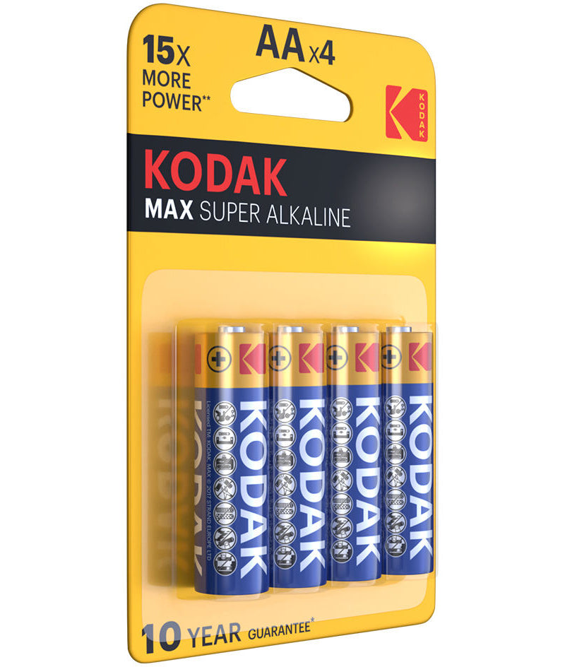 Baterija Kodak Max Super, AA / LR6, Set 4 komada
