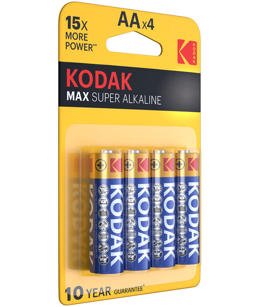 Baterija Kodak Max Super, AA / LR6, Set 4 komada