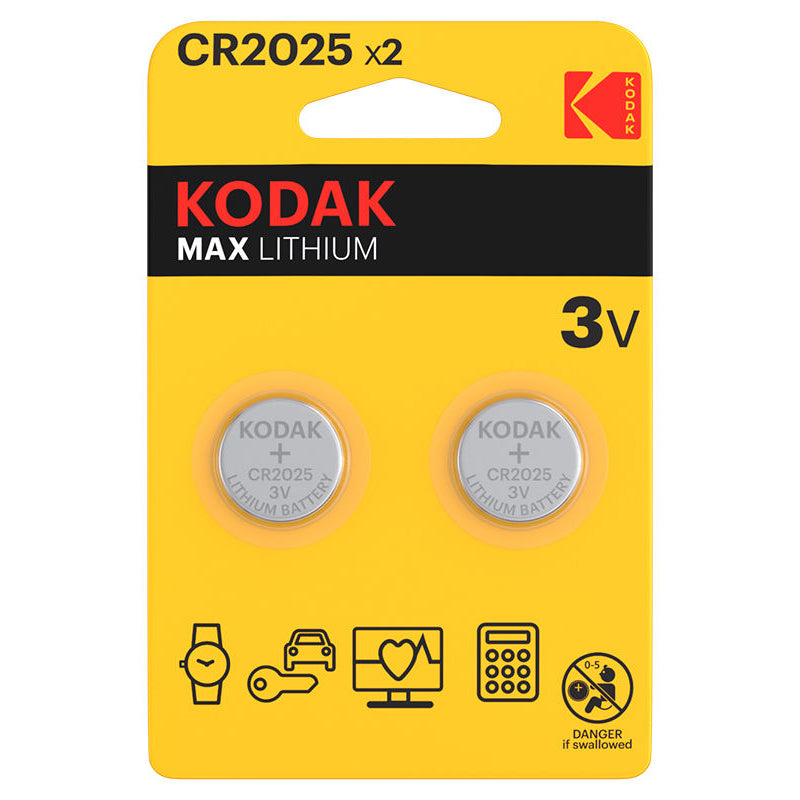 Baterija Kodak Max, CR2025, Set 2 komada