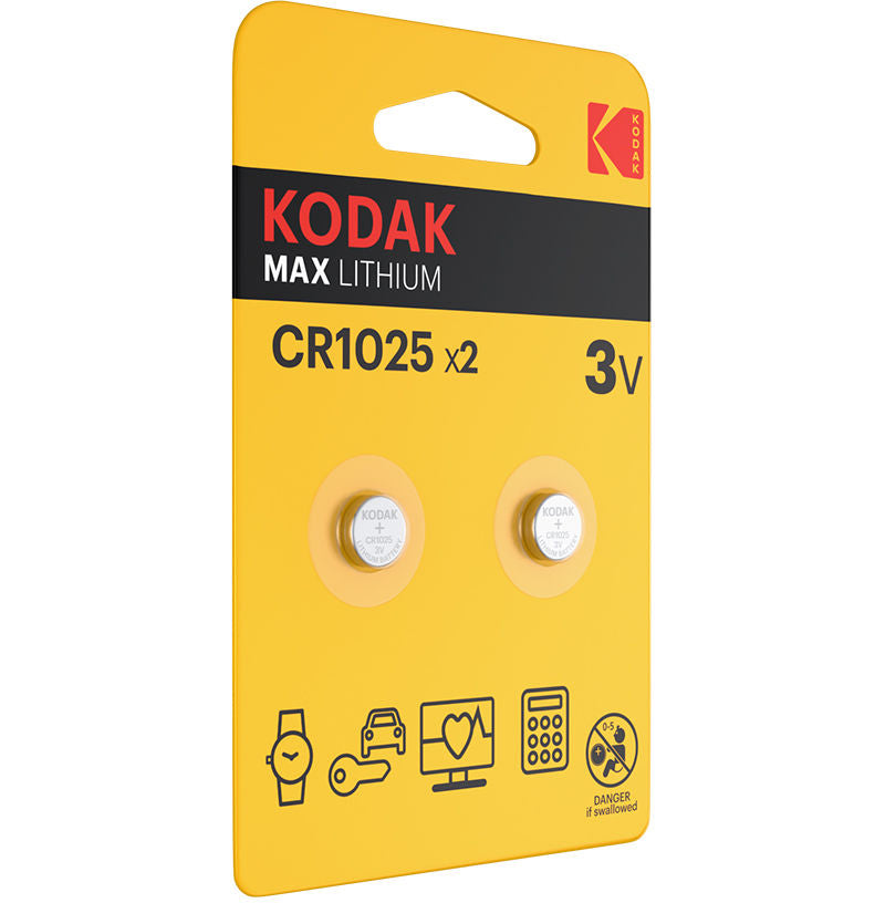 Baterija Kodak Max, CR2025, Set 2 komada