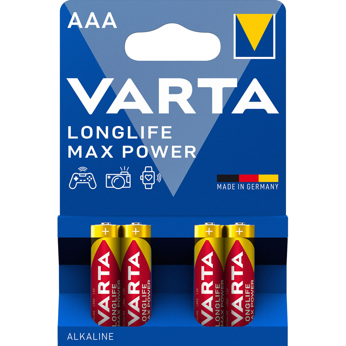 Baterija Varta Longlife Max Power 4703, AAA / LR3, Set 4 komada