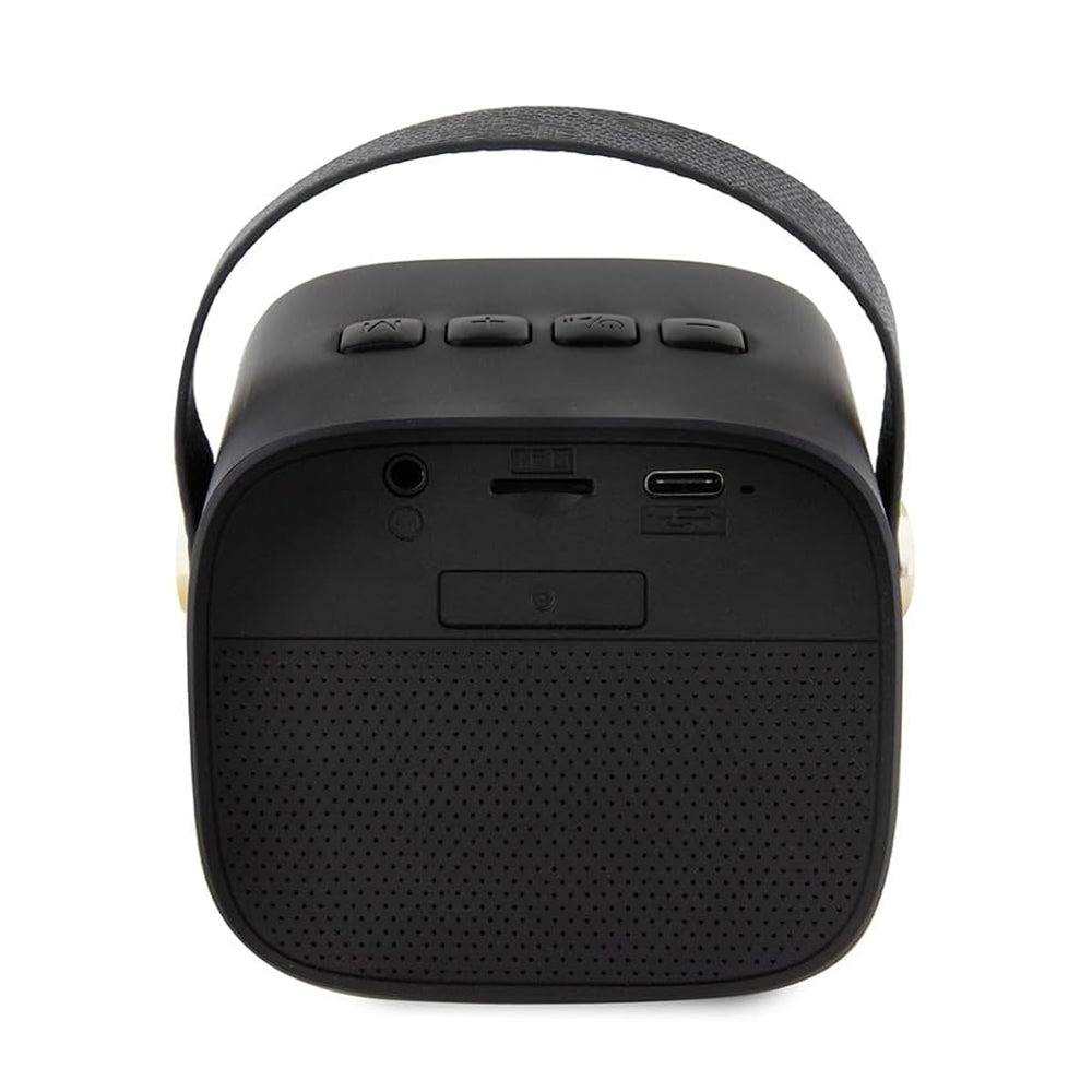 Prijenosni Bluetooth zvučnik Guess 4G Script Logo, 5W, Crni