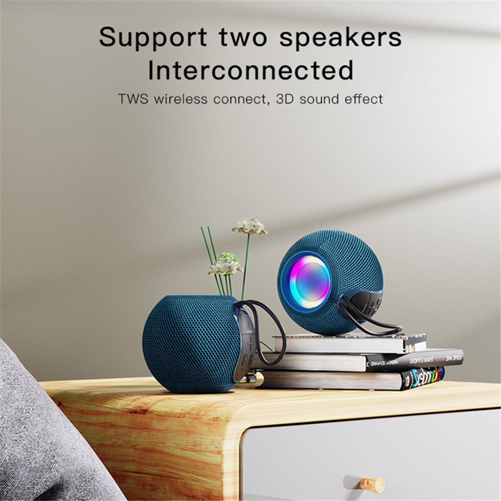 Prijenosni Bluetooth zvučnik Yesido YSW13, 5W, RGB, Plavi