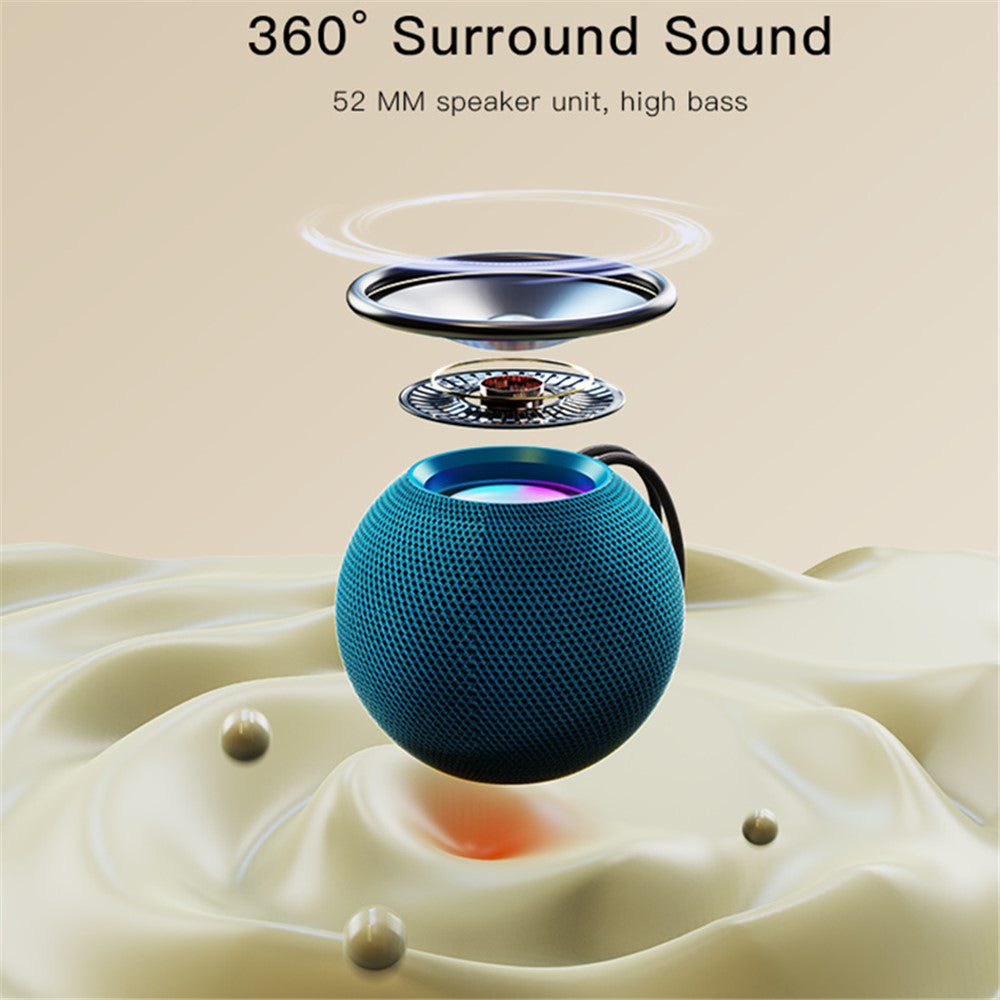 Prijenosni Bluetooth zvučnik Yesido YSW13, 5W, RGB, Plavi