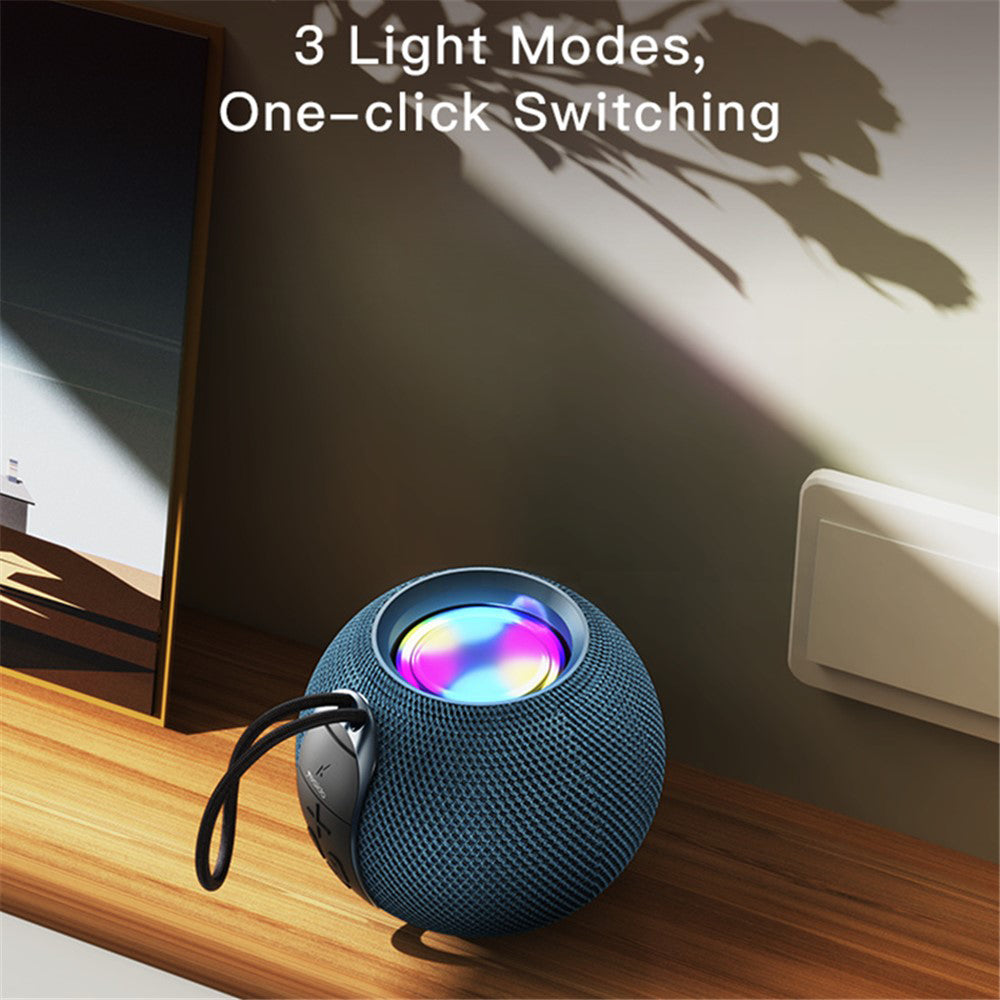 Prijenosni Bluetooth zvučnik Yesido YSW13, 5W, RGB, Plavi