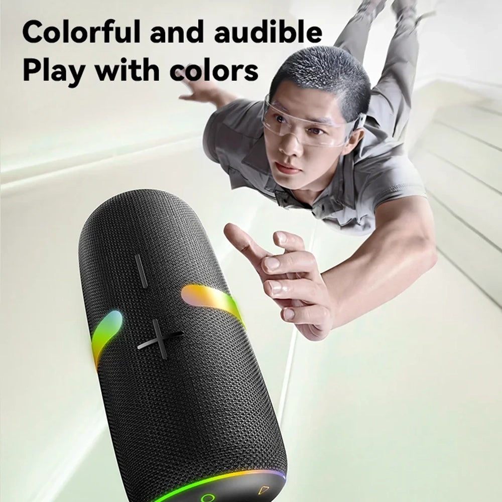Prijenosni Bluetooth zvučnik Yesido YSW22, 30W, RGB, vodootporan, crni