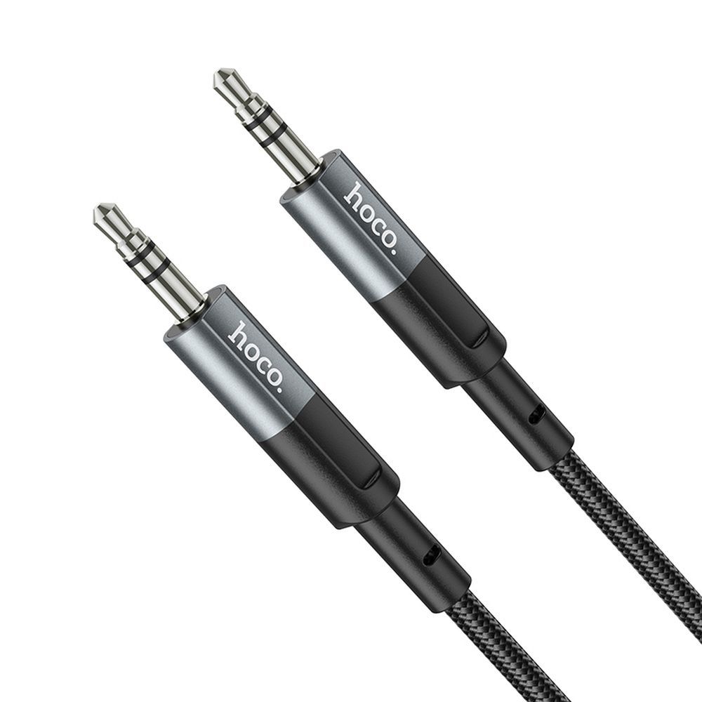 Audio kabel 3.5mm - 3.5mm HOCO UPA23, 1m, Sivi