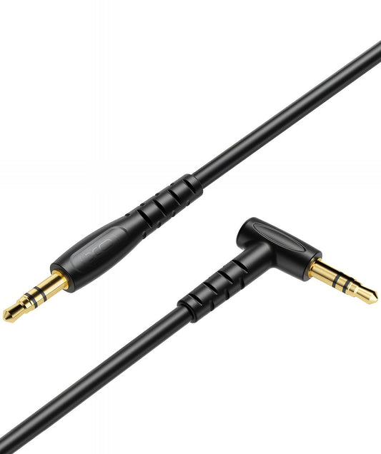 Audio kabel 3.5mm - 3.5mm XO Design NB-R272, 1m, Crni