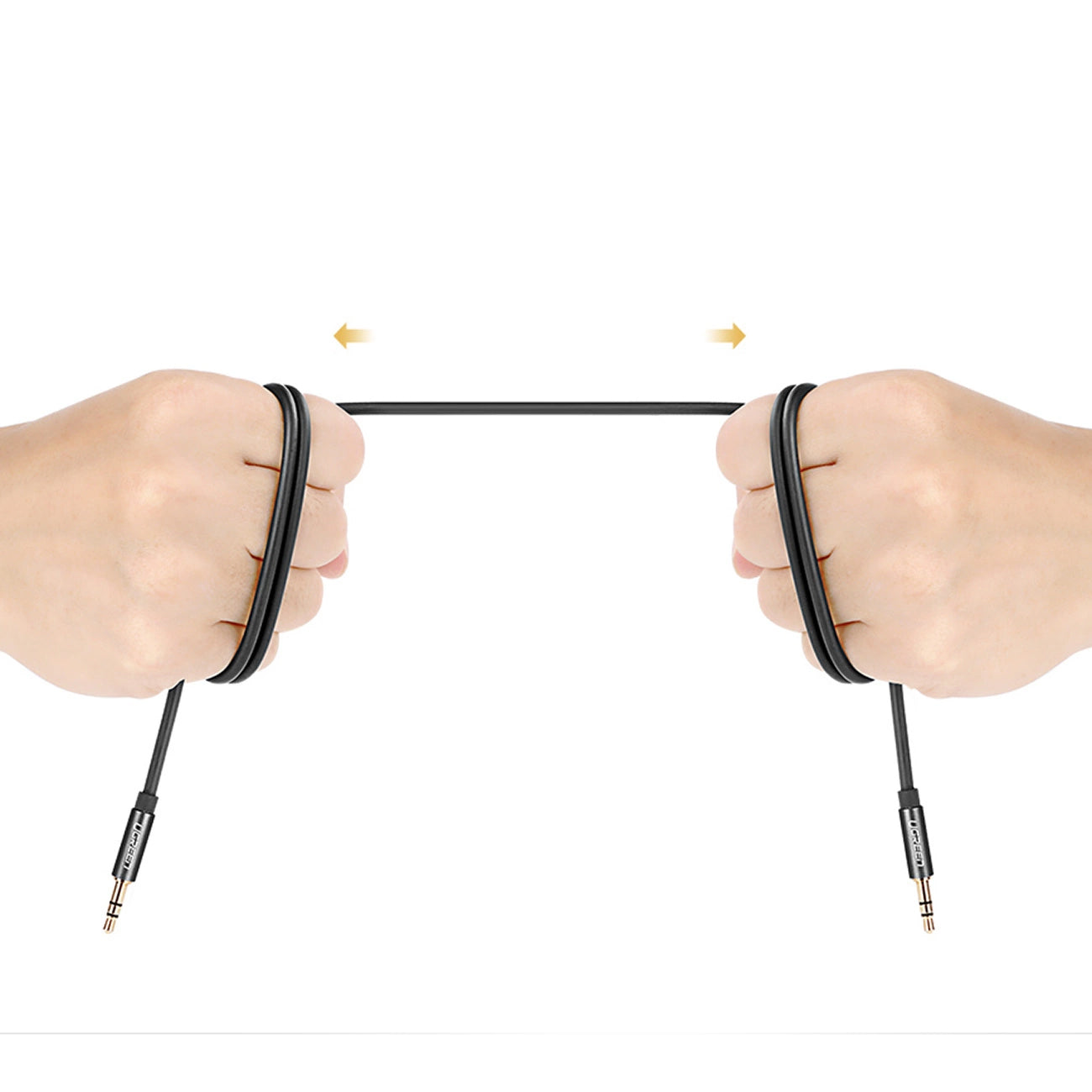 Audio kabel 3.5mm - 3.5mm UGREEN AV119, 2m, Crni