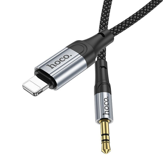 Audio kabel Lightning - 3.5mm HOCO UPA26, 1m, Crni