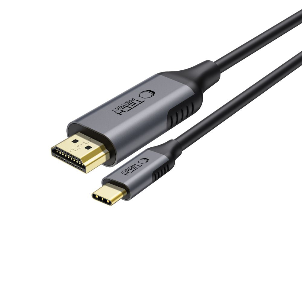 Audio i Video kabel USB-C - HDMI Tech-Protect Ultraboost, 1.8m, Crni