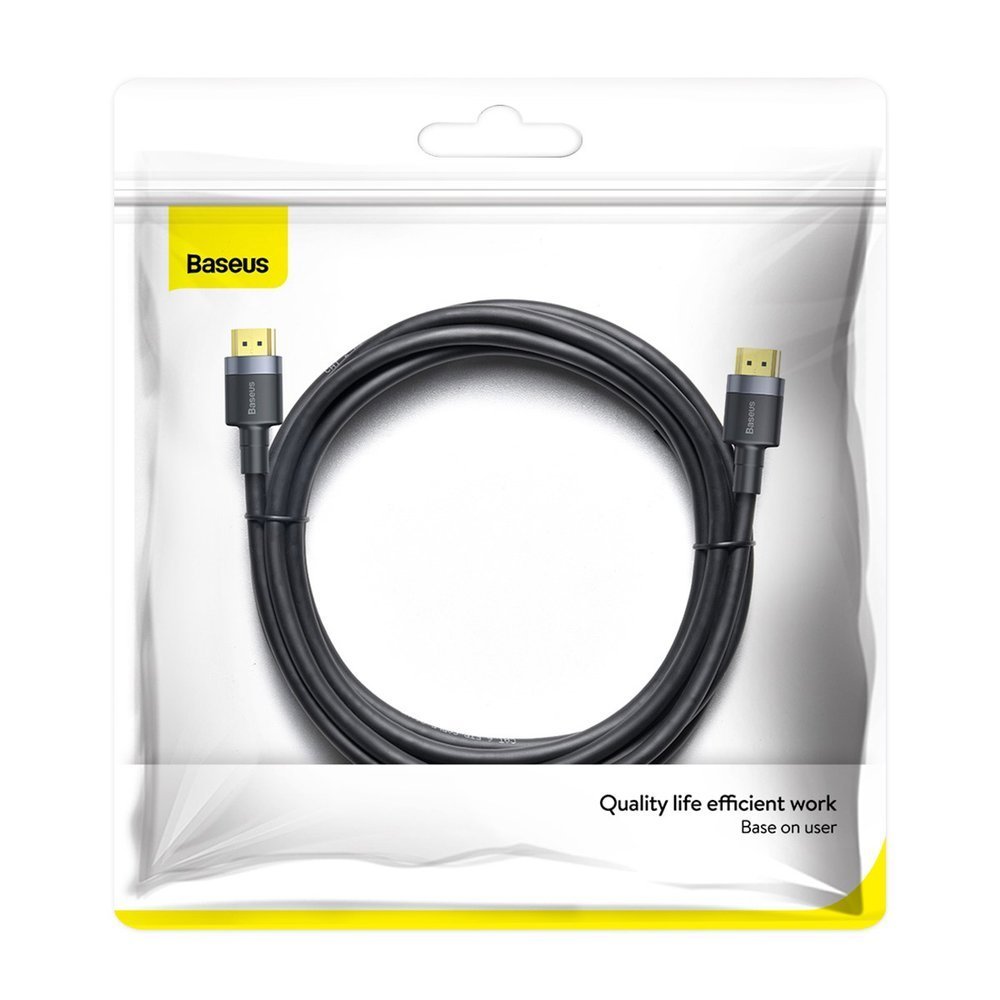 Video kabel Baseus Cafule, HDMI - HDMI, 4K, 3m, Crni CADKLF-G01