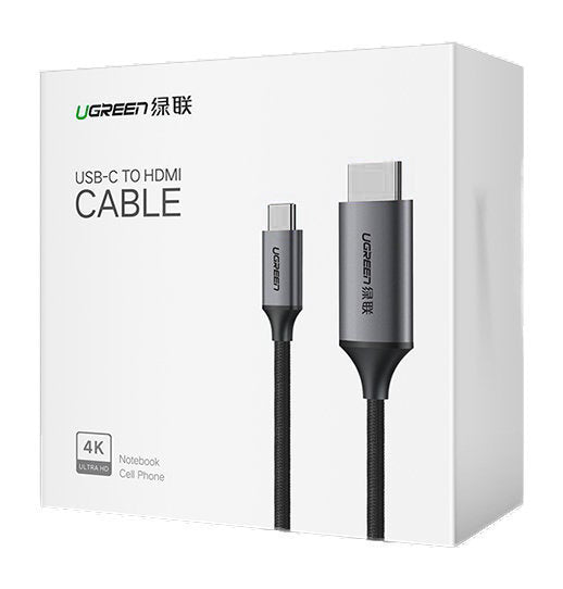 Audio i Video kabel USB-C - HDMI UGREEN MM142, 1.5m, Crni