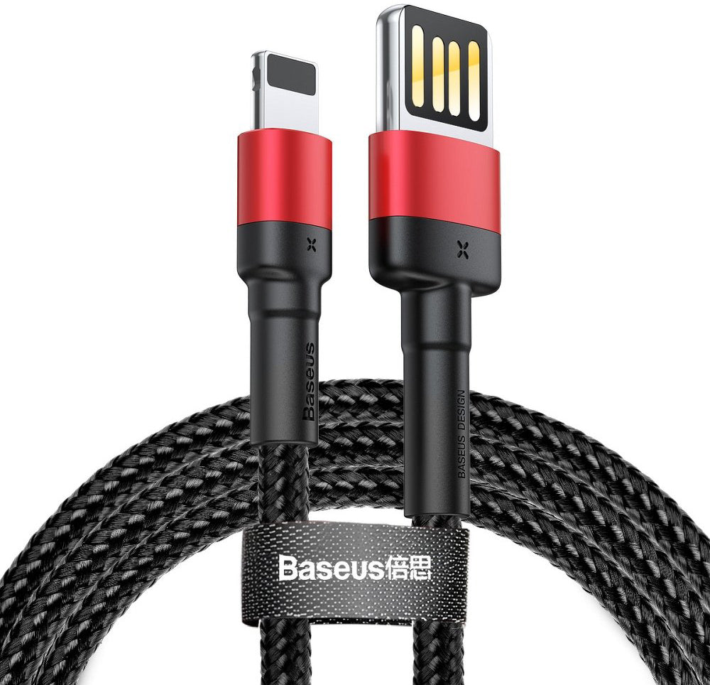 Kabel za podatke i punjenje USB-A - Lightning Baseus Cafule Special Edition, 18W, 1m, Crveni CALKLF-G91