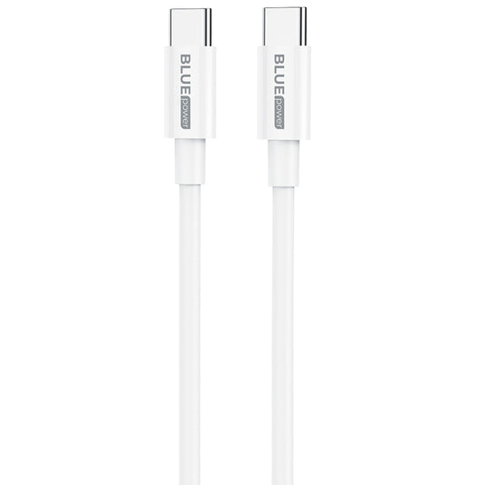 Kabel za Prijenos Podataka i Punjenje USB-C - USB-C BLUE Power BBX44, 100W, 1m, Bijeli