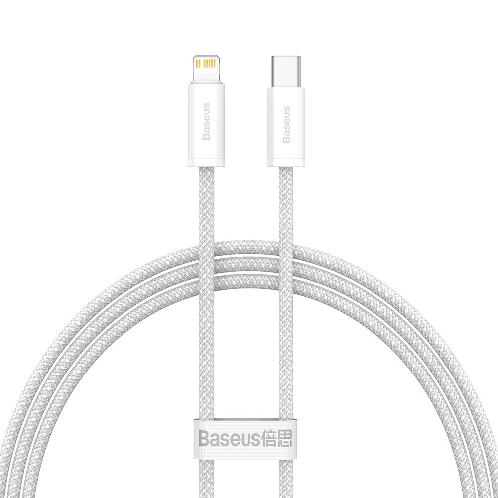 Kabel za Prijenos Podataka i Punjenje USB-C - Lightning Baseus Dynamic Fast Charging, 20W, 1m, Bijeli CALD000002