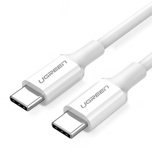 Kabel za Prijenos Podataka i Punjenje USB-C - USB-C UGREEN US264, 60W, 1.5m, Bijeli