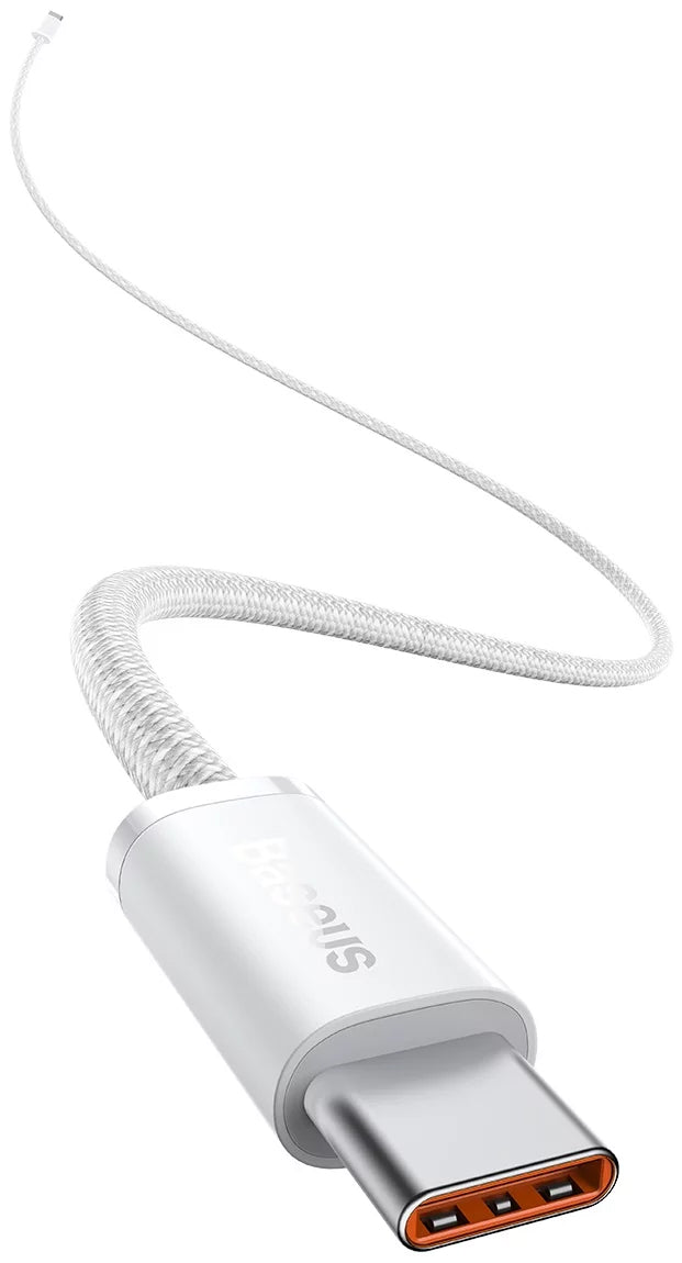 Kabel za Prijenos Podataka i Punjenje USB-C - USB-C Baseus Dynamic Series, 100W, 1m, Bijeli CALD000202